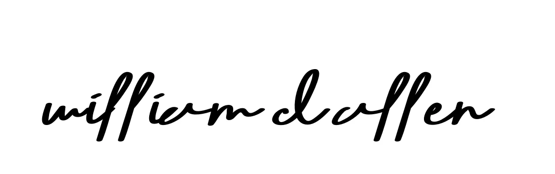 Handwritten Signature for William-d-allen - Style 135 Online