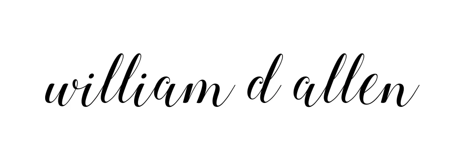 Handwritten Signature for William-d-allen - Style 144 Online
