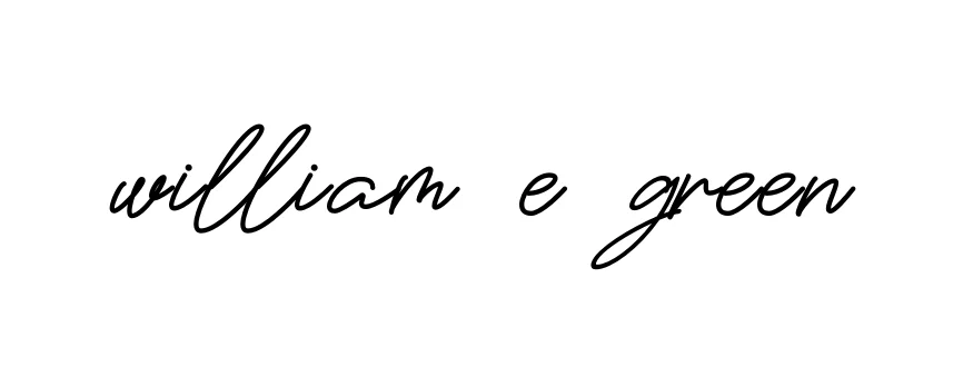 Handwritten Signature for William-e-green - Style 150 Online