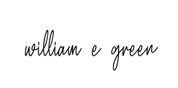 Handwritten Signature for William-e-green - Style 154 Online