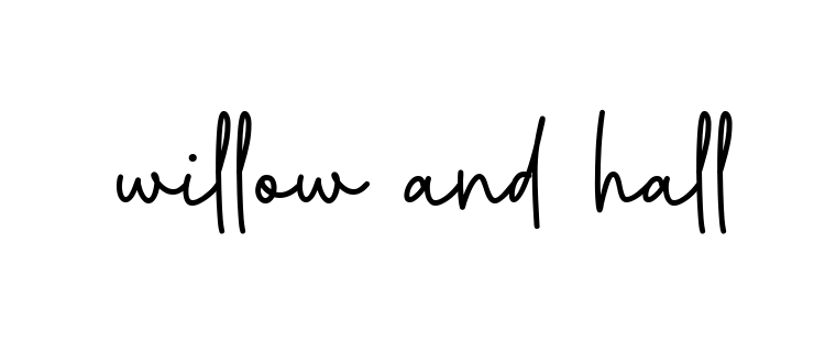 Willow-and-hall signature