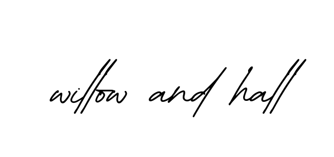Willow-and-hall signature