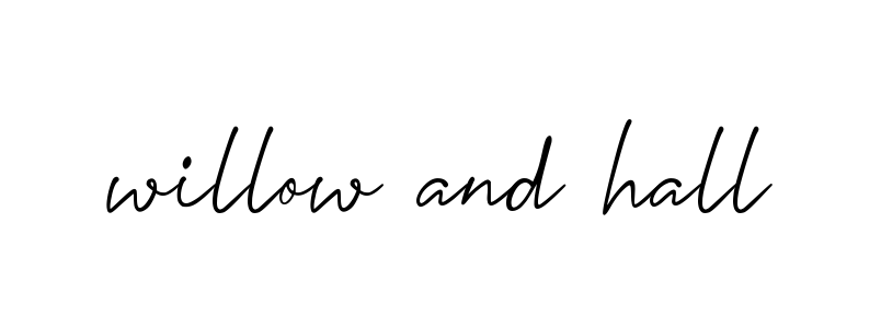 Willow-and-hall signature