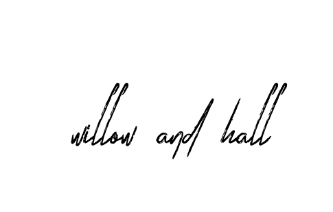 Willow-and-hall signature