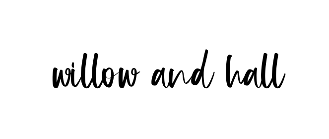 Willow-and-hall signature