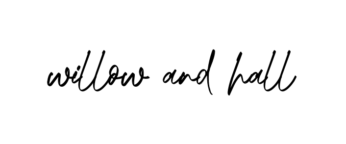 Willow-and-hall signature