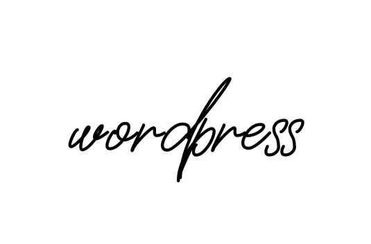 Handwritten Signature for Wordpress - Style 150 Online