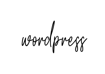 Handwritten Signature for Wordpress - Style 154 Online