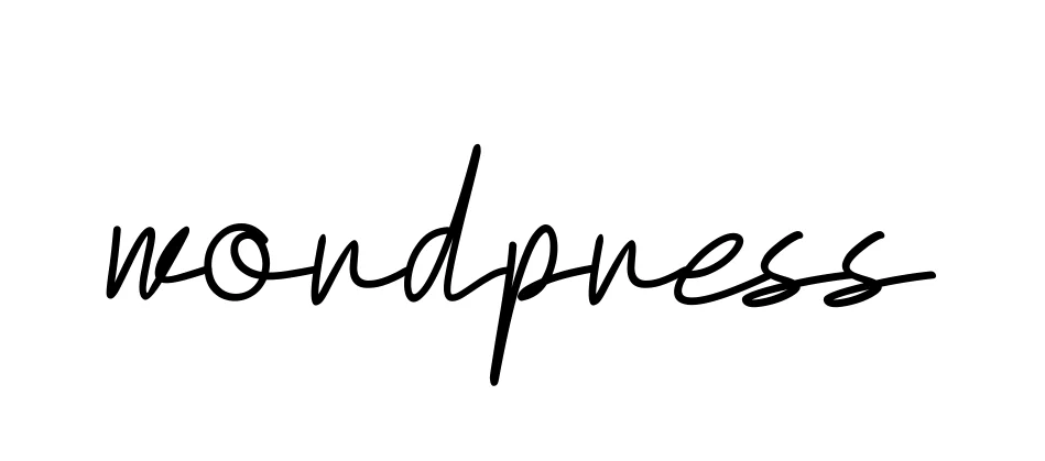 Handwritten Signature for Wordpress - Style 155 Online