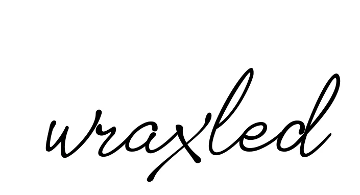 Handwritten Signature for Wraxled - Style 151 Online