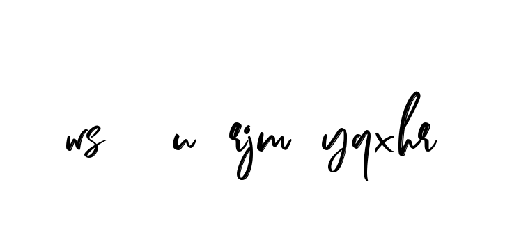 Handwritten Signature for Ws114u3rjm4yqxhr - Style 141 Online