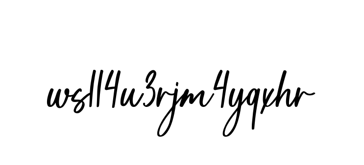 Handwritten Signature for Ws114u3rjm4yqxhr - Style 142 Online