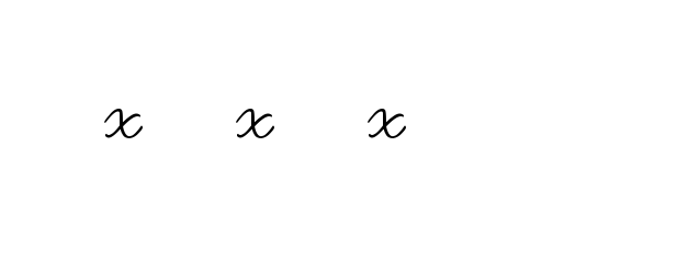 X-1-x-1-x-2-1 signature