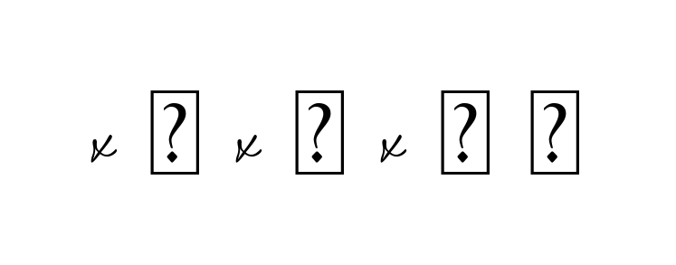X-1-x-1-x-2-1 signature
