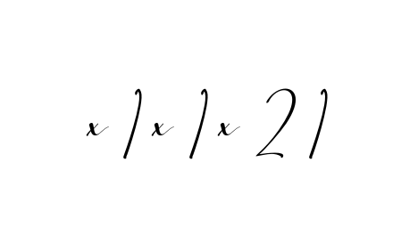 X-1-x-1-x-2-1 signature