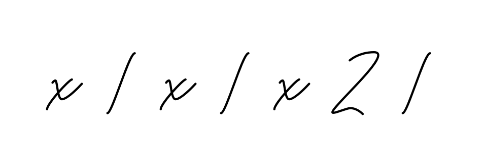 X-1-x-1-x-2-1 signature