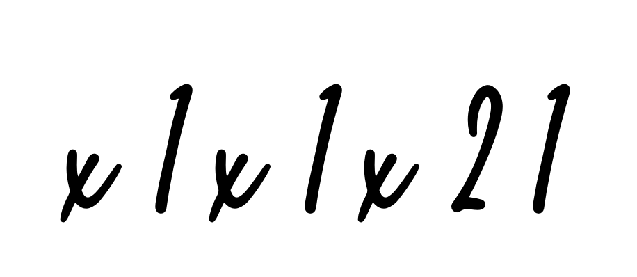X-1-x-1-x-2-1 signature