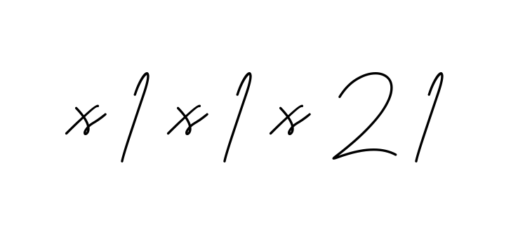 X-1-x-1-x-2-1 signature