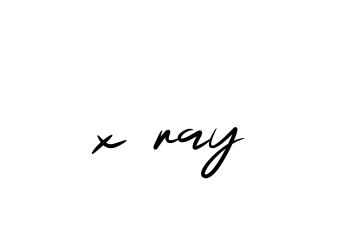 X-ray signature