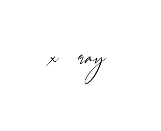 X-ray signature