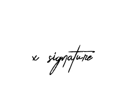 Handwritten Signature for X-signature - Style 133 Online