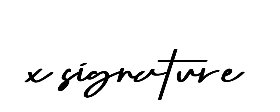 Handwritten Signature for X-signature - Style 135 Online