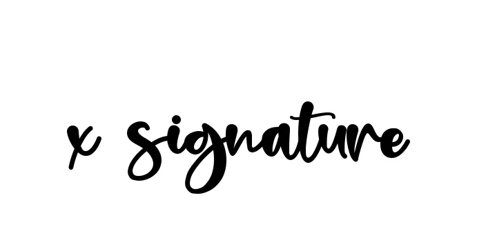 Handwritten Signature for X-signature - Style 136 Online