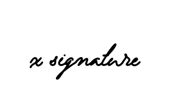 Handwritten Signature for X-signature - Style 138 Online