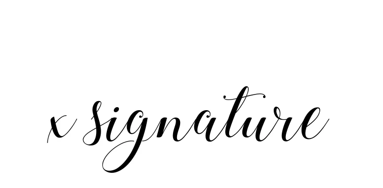 Handwritten Signature for X-signature - Style 144 Online