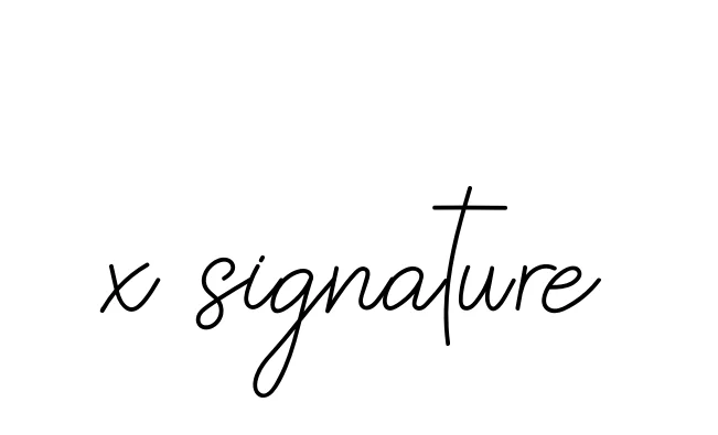 Handwritten Signature for X-signature - Style 145 Online