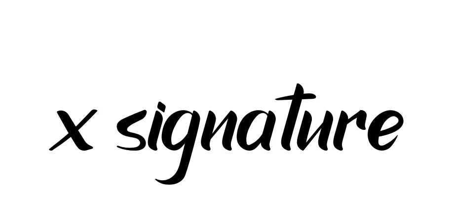 Handwritten Signature for X-signature - Style 153 Online