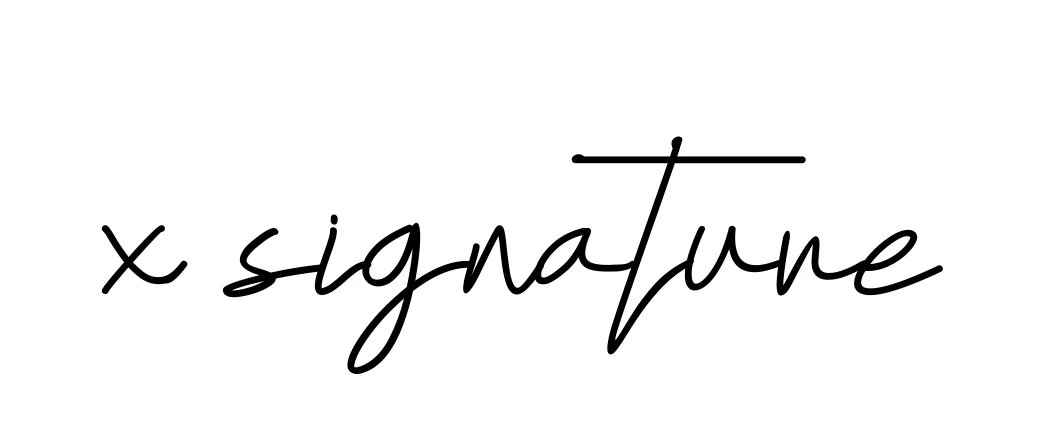 Handwritten Signature for X-signature - Style 155 Online