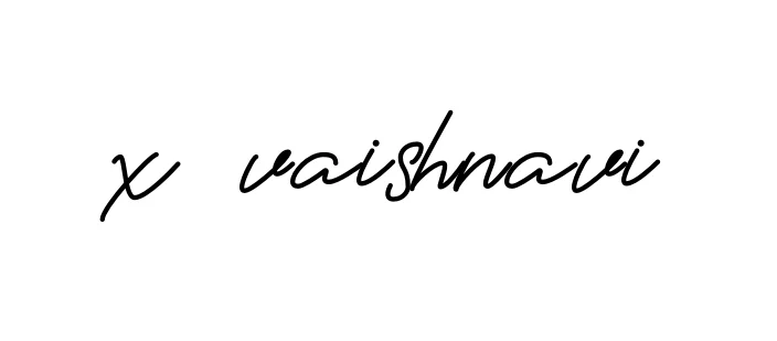 Handwritten Signature for X-vaishnavi - Style 150 Online