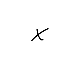 Handwritten Signature for X - Style 152 Online