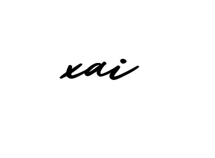 Handwritten Signature for Xai - Style 140 Online