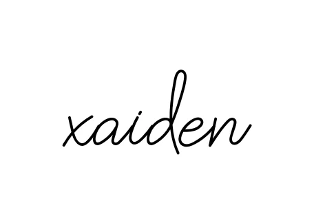 Handwritten Signature for Xaiden - Style 145 Online