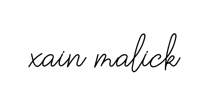 Handwritten Signature for Xain-malick - Style 145 Online