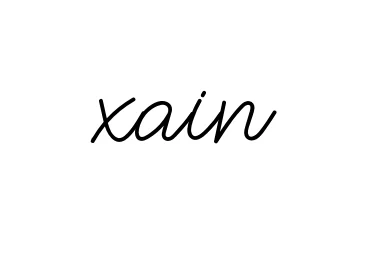 Handwritten Signature for Xain - Style 145 Online