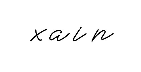 Handwritten Signature for Xain - Style 152 Online