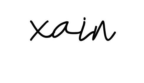 Handwritten Signature for Xain - Style 155 Online