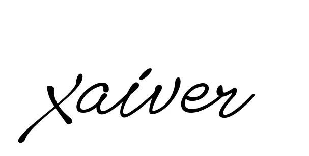 Handwritten Signature for Xaiver - Style 151 Online