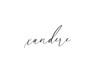 Handwritten Signature for Xandere - Style 134 Online