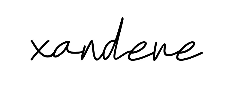 Handwritten Signature for Xandere - Style 155 Online