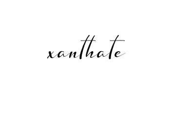 Handwritten Signature for Xanthate - Style 132 Online