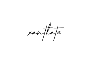 Handwritten Signature for Xanthate - Style 139 Online