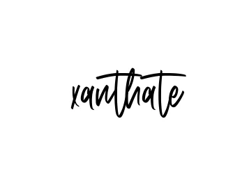 Handwritten Signature for Xanthate - Style 143 Online