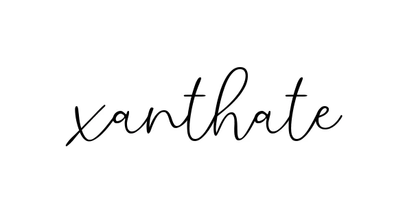Handwritten Signature for Xanthate - Style 147 Online