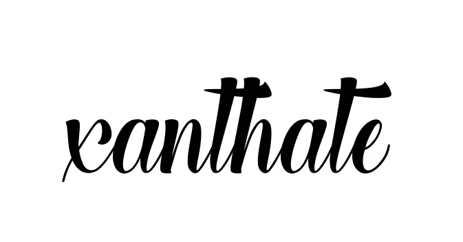 Handwritten Signature for Xanthate - Style 148 Online