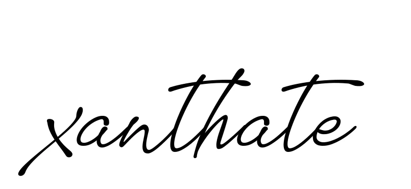 Handwritten Signature for Xanthate - Style 151 Online