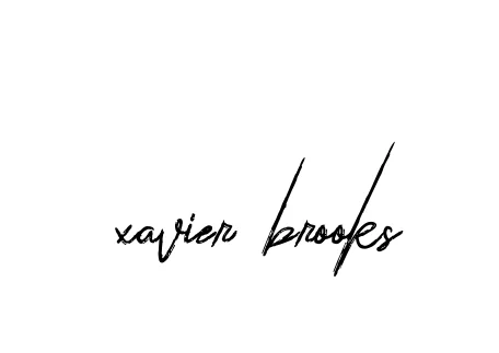 Handwritten Signature for Xavier-brooks - Style 133 Online